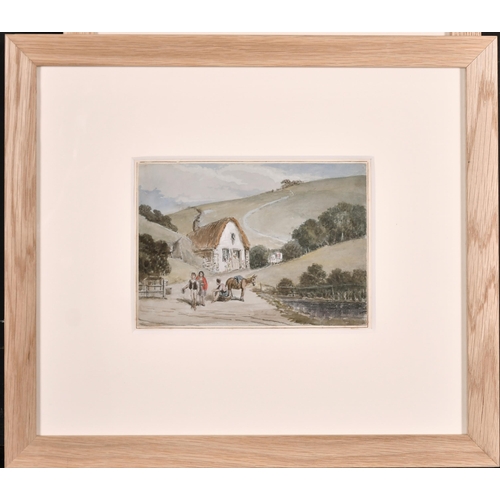72 - 19th Century English School. 'Scarborough Castle', Watercolour, Inscribed, 8.5