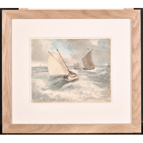 72 - 19th Century English School. 'Scarborough Castle', Watercolour, Inscribed, 8.5