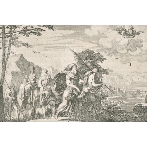 1 - A Large Extensive Album containing a quantity of Engravings including works after Gaspard Poussin, C... 