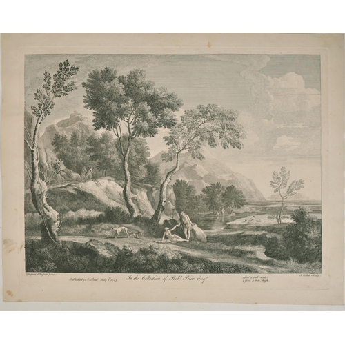 1 - A Large Extensive Album containing a quantity of Engravings including works after Gaspard Poussin, C... 