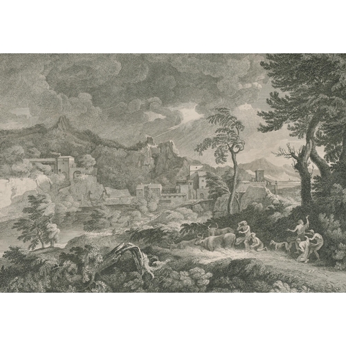 1 - A Large Extensive Album containing a quantity of Engravings including works after Gaspard Poussin, C... 