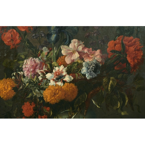 53 - Gaspar Peeter Verbruggen (1664-1730) Still Life of Flowers in an Urn, Oil on Canvas in a Fine Gilt F... 