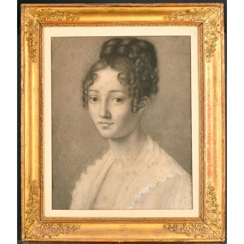 14 - Louise Rose Julie Duvidal de Montferrier (1797-1865) French. Portrait of Zoe Duvidal de Monferrier, ... 