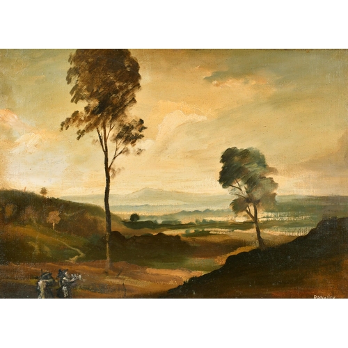 236 - Philip Hugh Padwick (1876-1958) British. An Extensive Landscape, Oil on Artist's Board, Signed, 14