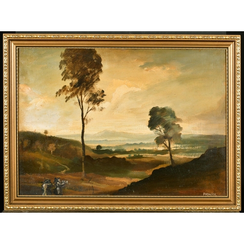 236 - Philip Hugh Padwick (1876-1958) British. An Extensive Landscape, Oil on Artist's Board, Signed, 14