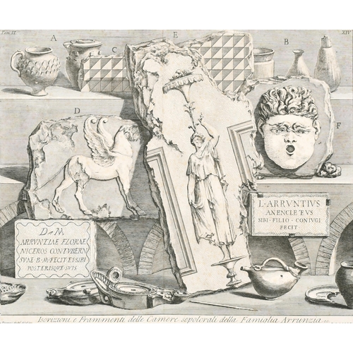 1 - Giovanni Battista Piranesi (1720-1778) Italian. 