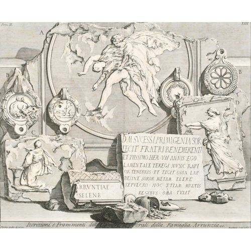 1 - Giovanni Battista Piranesi (1720-1778) Italian. 