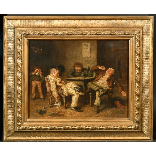 238 - Late 19th Century European School. The Revellers, Oil on Canvas, 11.5