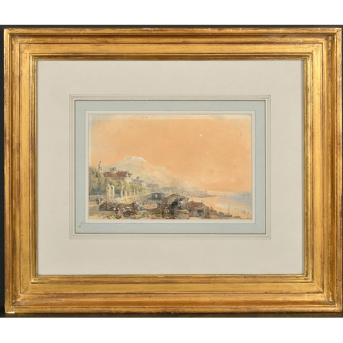 95 - 19th Century English School. An Italian Coastline, Watercolour, 5