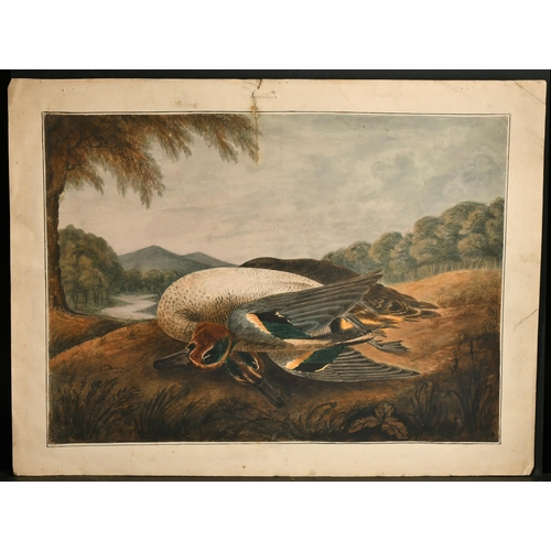 190 - 19th Century English School. A Stork's Nest, Watercolour, Unframed 15