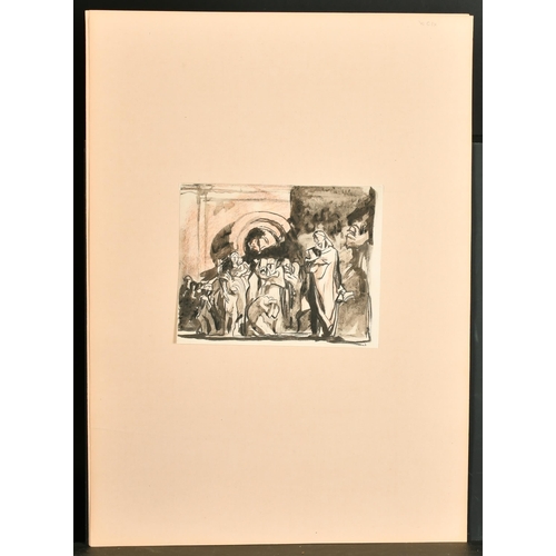 286 - Frank Brangwyn (1867-1956) British. 'Sketch for St John', Print, from the 1927 Brangwyn Portfolio pu... 