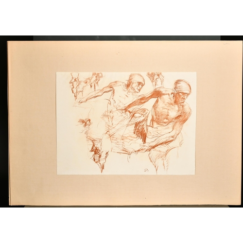 286 - Frank Brangwyn (1867-1956) British. 'Sketch for St John', Print, from the 1927 Brangwyn Portfolio pu... 