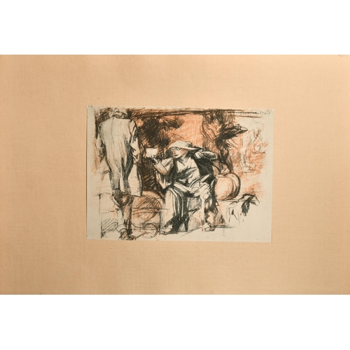 286 - Frank Brangwyn (1867-1956) British. 'Sketch for St John', Print, from the 1927 Brangwyn Portfolio pu... 