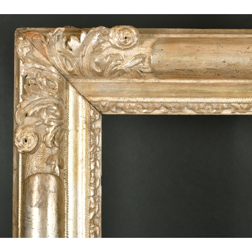 402 - 17th Century English School. A Rare and Important Charles II Carved Silverwood Panel Frame, circa 16... 