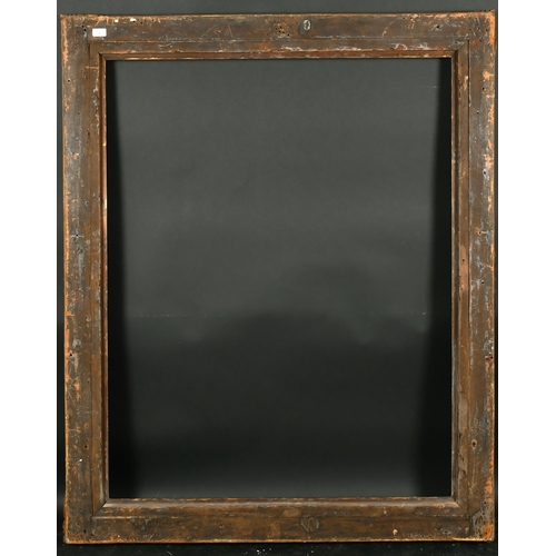 411 - 18th Century English School. A Carved Giltwood Frame, with swept and pierced centres and corners, re... 