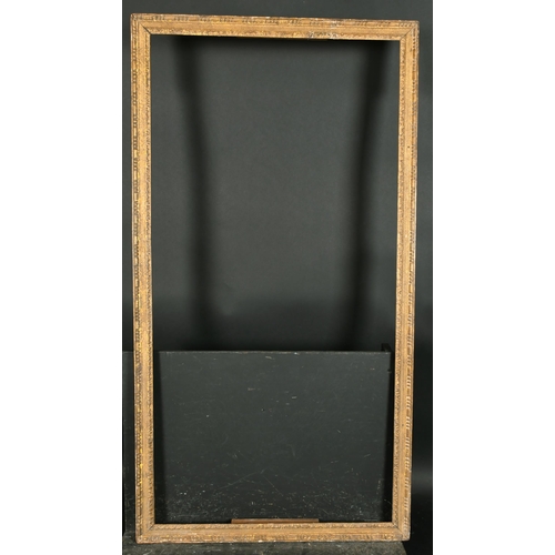 417 - 18th Century English School. A Carved Giltwood Frame, rebate 48.5