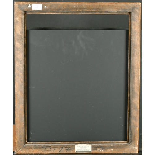 512 - Alexander G Ley & Son. A Reproduction Carved Giltwood Venetian Panel Frame, rebate 20