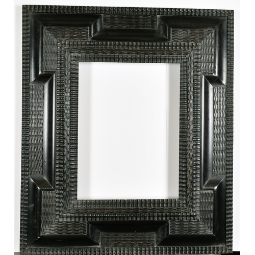 518 - Late 20th Century Dutch School. A Dutch Black Ripple Frame, rebate 16