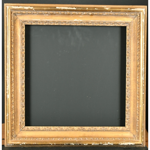 520 - 18th Century Italian School. A Carved Giltwood Frame, with a Carlo sight edge, rebate 15.75