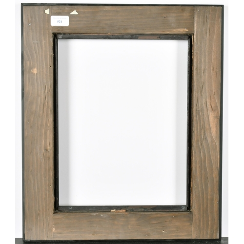 521 - Late 20th Century Dutch School. A Darkwood Frame, rebate 15