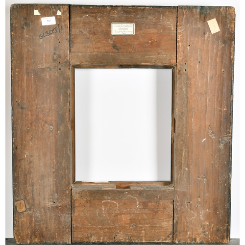 523 - 17th Century Dutch School. A Dutch Black Frame, rebate 13.5