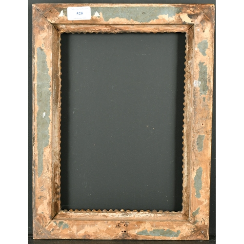 525 - 18th Century Italian School. A Gilt Composition Pastiglia Frame, rebate 12.75