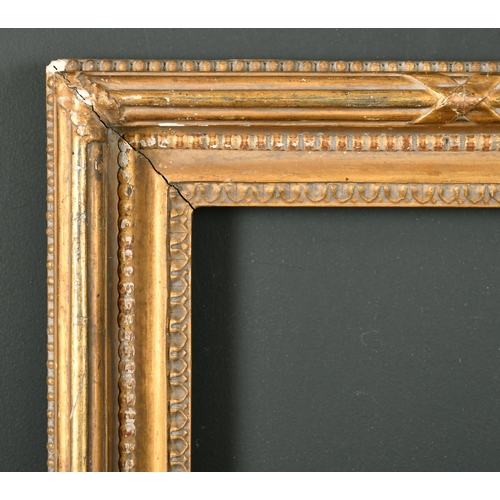 528 - Late 18th Century English School. A Gilt Composition Morland Frame, rebate 10.5