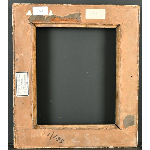 528 - Late 18th Century English School. A Gilt Composition Morland Frame, rebate 10.5