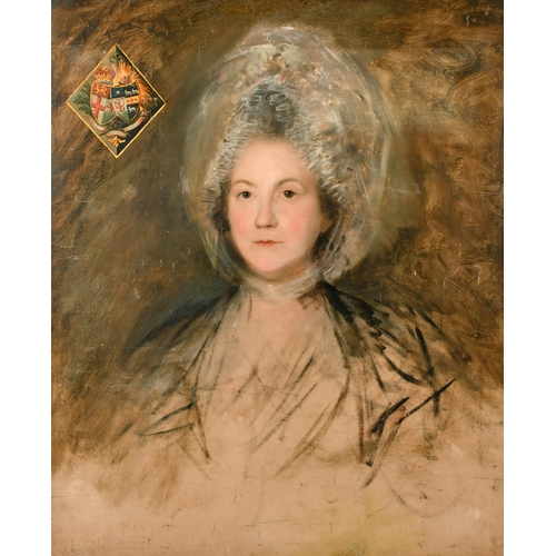 58 - Gilbert Stuart (1755-1828) American. 'Portrait of Katherine Ochterlony nee Tyler of Boston Massachus... 