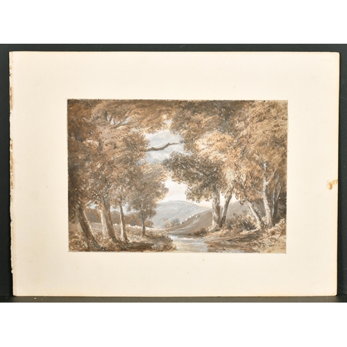 85 - 19th Century English School. A Derbyshire Landscape, Watercolour, Unframed 4.75