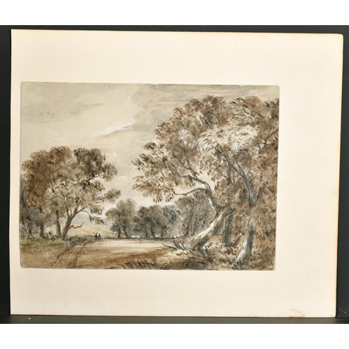 85 - 19th Century English School. A Derbyshire Landscape, Watercolour, Unframed 4.75