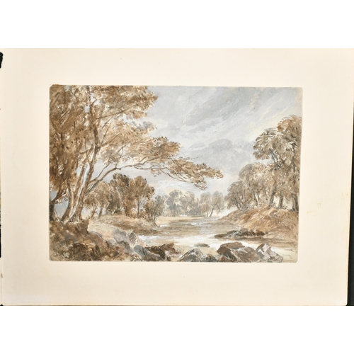 85 - 19th Century English School. A Derbyshire Landscape, Watercolour, Unframed 4.75