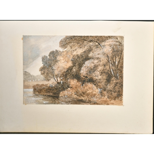 85 - 19th Century English School. A Derbyshire Landscape, Watercolour, Unframed 4.75