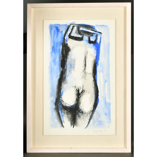 342 - Henry Cliffe (1919-1983) British. Nude Study, Watercolour and Ink, Signed and dated '59 in pencil, 2... 