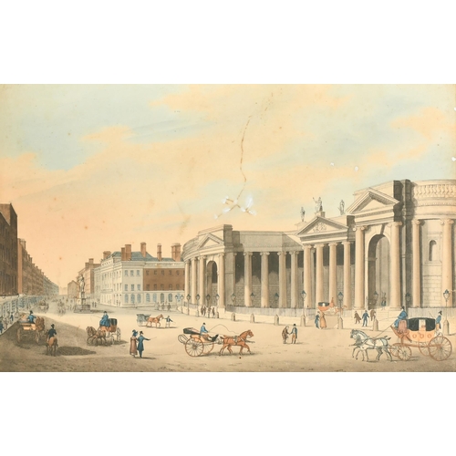 4 - Samuel Frederick Brocas (1792-1847) Irish. A Set of Eight from the series 'Select Views of Dublin', ... 