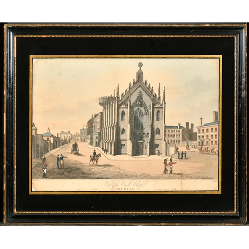 4 - Samuel Frederick Brocas (1792-1847) Irish. A Set of Eight from the series 'Select Views of Dublin', ... 