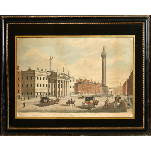 4 - Samuel Frederick Brocas (1792-1847) Irish. A Set of Eight from the series 'Select Views of Dublin', ... 