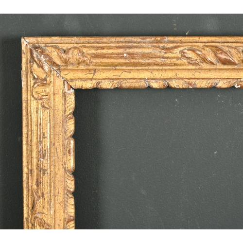 520 - Late 19th Century French School. A Carved Giltwood Drawing Frame, rebate 14.75