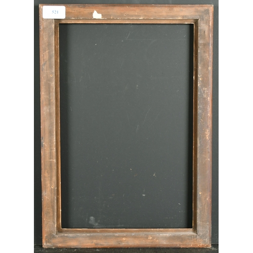 521 - Alexander G Ley & Son. A Reproduction French Style Carved Giltwood Drawing Frame, rebate 14.5