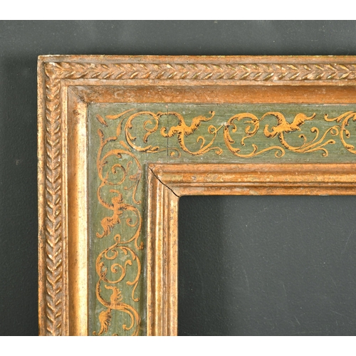 527 - Late 19th Century Italian School. A Venetian Cassetta Frame, rebate 11.25