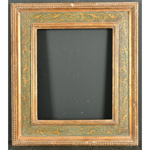 527 - Late 19th Century Italian School. A Venetian Cassetta Frame, rebate 11.25