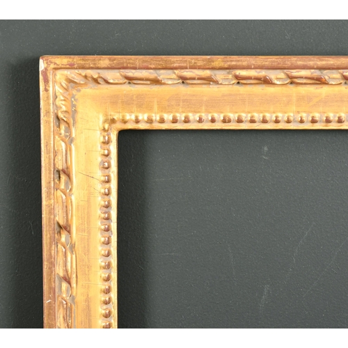 529 - Alexander G Ley & Son. A Reproduction Carved Giltwood Baguette Frame, rebate 10.5