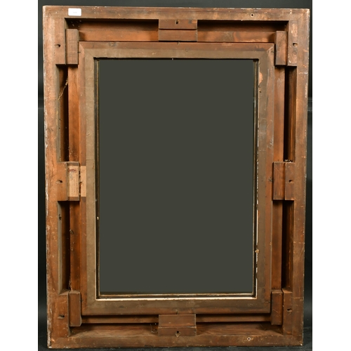 475 - 19th Century English School. A Gilt Composition Frame with inset glass, rebate 30