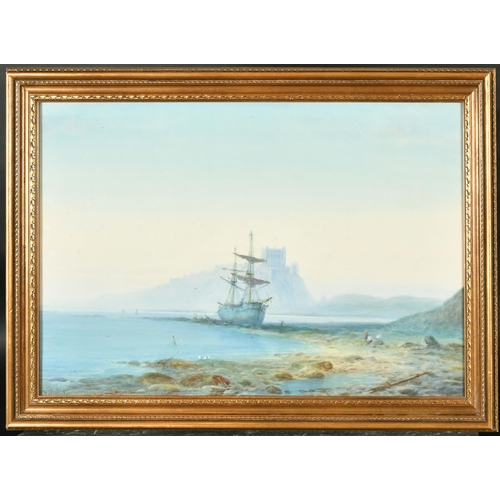 164 - W T Baker (19th -20th Century) British. A Coastal Scene, Watercolour, Signed, 17.5