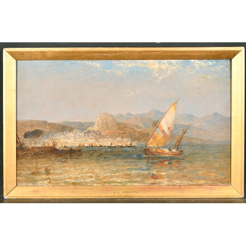 170 - Arthur Joseph Meadows (1843-1907) British. 'Corfu', Oil on canvas, Signed and dated 1894, and inscri... 