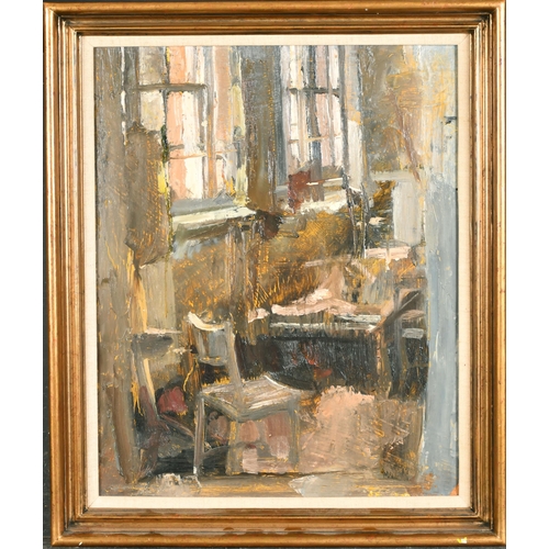 294 - Paul Ayshford Methuen (1886-1974) British. The Studio, Oil on board, Signed, 17.75