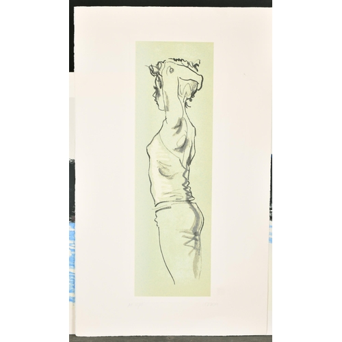 350 - Donald Hamilton Fraser (1929-2009) British. A Ballet Dancer, Lithograph, Signed and numbered XII/XXV... 