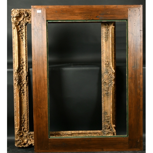 448 - Early 20th Century English School. A Fine Pair of Carved Giltwood French Duveen Style Frames, with s... 