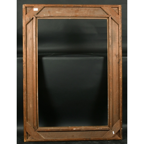 452 - 19th Century European School. A Gilt Composition Frame, with swept corners, rebate 40