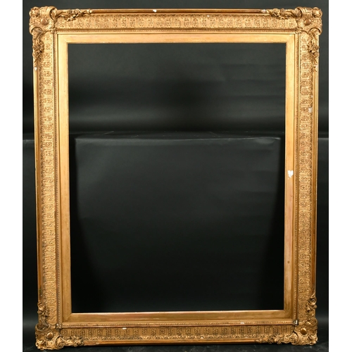 453 - 19th Century English School. A Gilt Composition Frame, with swept corners, rebate 39.5